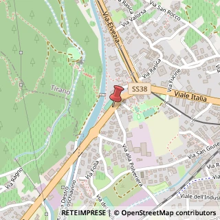 Mappa Via Sondrio, 11, 23037 Tirano, Sondrio (Lombardia)