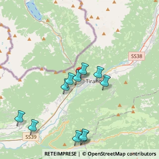 Mappa Via Sondrio, 23037 Tirano SO, Italia (4.25545)