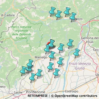 Mappa Via Principale, 33092 Meduno PN, Italia (16.5395)