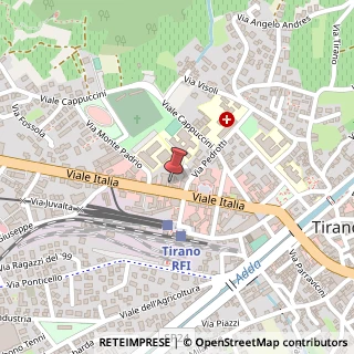 Mappa Viale Italia, 48, 23037 Tirano, Sondrio (Lombardia)