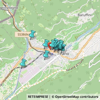Mappa Viale Italia, 23037 Tirano SO, Italia (0.41071)