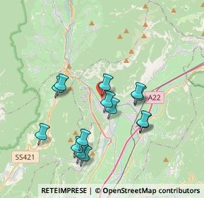 Mappa Via Giorgio Perlasca, 38017 Mezzolombardo TN, Italia (3.43929)