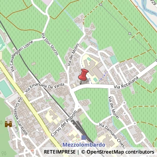 Mappa Via Rotaliana, 5, 38017 Mezzolombardo, Trento (Trentino-Alto Adige)