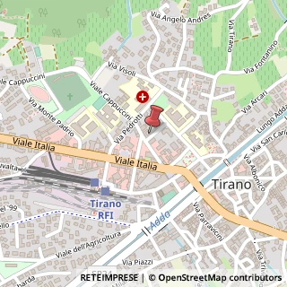 Mappa Via Guglielmo Marconi, 4, 23037 Tirano, Sondrio (Lombardia)
