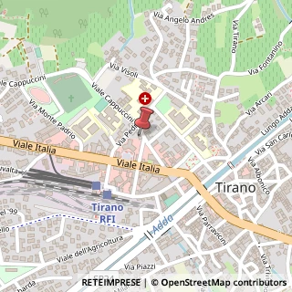 Mappa Via Pio Rajna, 13, 23037 Tirano, Sondrio (Lombardia)