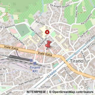 Mappa Via Pio Rajna, 2, 23037 Tirano, Sondrio (Lombardia)