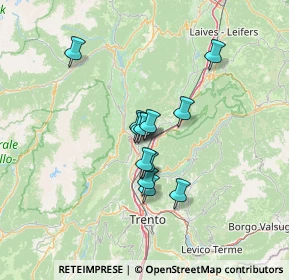 Mappa Piazza Chiesa, 38016 Mezzocorona TN, Italia (9.5175)