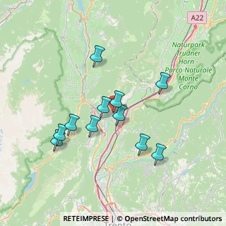 Mappa Della 5, 38016 Mezzocorona TN, Italia (6.36)