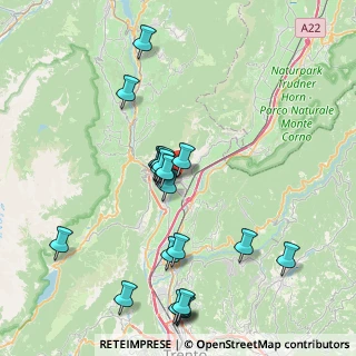 Mappa Della 5, 38016 Mezzocorona TN, Italia (8.097)
