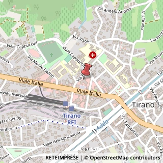 Mappa Via Alessandro Manzoni, 22, 23037 Tirano, Sondrio (Lombardia)