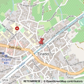 Mappa Via Maurizio Quadrio, 3, 23037 Tirano, Sondrio (Lombardia)