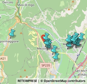 Mappa Via Cavalleggeri Udine, 38017 Mezzolombardo TN, Italia (2.05947)