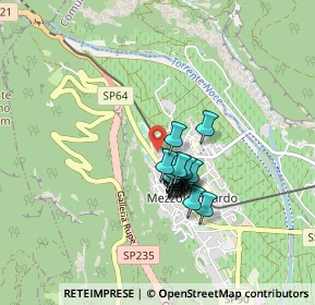 Mappa Via Cavalleggeri Udine, 38017 Mezzolombardo TN, Italia (0.556)