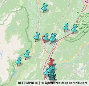 Mappa Via Cavalleggeri Udine, 38017 Mezzolombardo TN, Italia (9.6885)