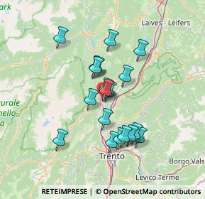 Mappa Via Cavalleggeri Udine, 38017 Mezzolombardo TN, Italia (11.18316)