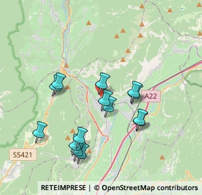 Mappa Via Morigl, 38017 Mezzolombardo TN, Italia (3.44929)