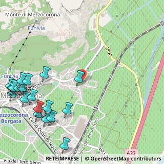 Mappa Via S. Marco, 38016 Mezzocorona TN, Italia (0.7605)