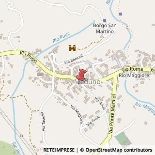 Mappa Piazza della Vittoria, 10, 33093 Meduno, Pordenone (Friuli-Venezia Giulia)