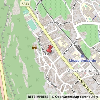 Mappa Piazza Erbe, 18, 38017 Mezzolombardo, Trento (Trentino-Alto Adige)