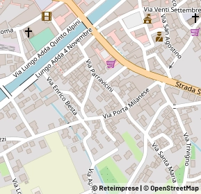 Mappa Via Porta Milanese, 23037 Tirano SO, Italia (0.124)
