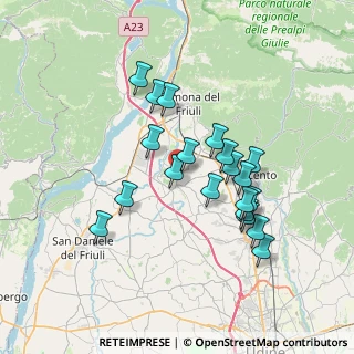 Mappa Via Lorenzo, 33030 Buja UD, Italia (6.283)