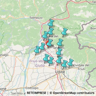 Mappa Via Lorenzo, 33030 Buja UD, Italia (10.76786)