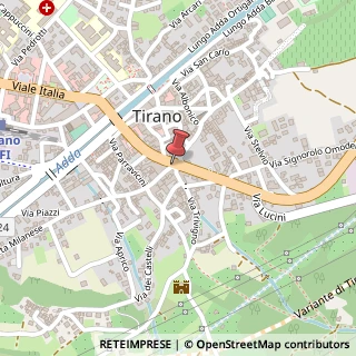 Mappa Via Trivigno, 2, 23037 Tirano, Sondrio (Lombardia)