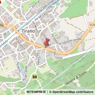 Mappa Via Roma, 116, 23037 Tirano, Sondrio (Lombardia)