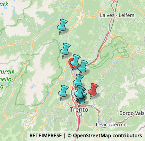 Mappa Piazza della Vittoria, 38017 Mezzolombardo TN, Italia (10.79091)