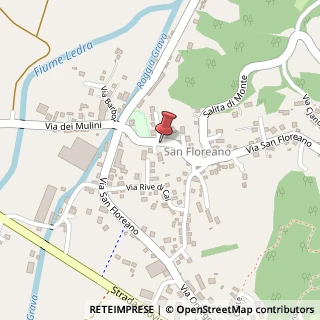 Mappa Via San Floreano, 89, 33030 Buja, Udine (Friuli-Venezia Giulia)