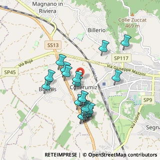Mappa Via del Pino, 33017 Tarcento UD, Italia (0.8435)