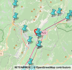 Mappa 38016 Mezzocorona TN, Italia (5.58056)