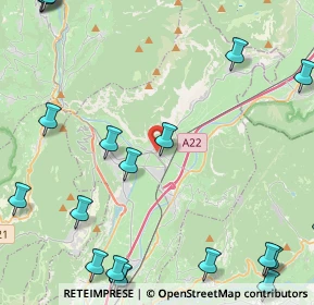 Mappa 38016 Mezzocorona TN, Italia (6.607)