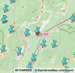 Mappa 38016 Mezzocorona TN, Italia (6.6685)