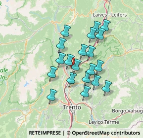 Mappa 38016 Mezzocorona TN, Italia (11.129)