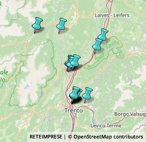 Mappa 38016 Mezzocorona TN, Italia (11.781)