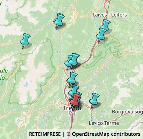 Mappa 38016 Mezzocorona TN, Italia (13.955)