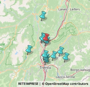 Mappa 38016 Mezzocorona TN, Italia (10.06583)