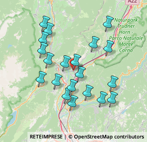 Mappa 38016 Mezzocorona TN, Italia (6.955)