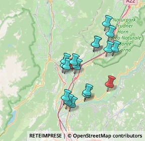 Mappa 38016 Mezzocorona TN, Italia (6.06824)