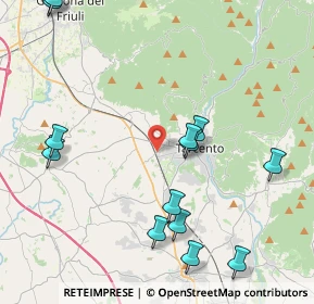 Mappa Via Bueriis, 33017 Tarcento UD, Italia (4.90154)