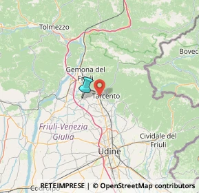 Mappa Via Bueriis, 33017 Tarcento UD, Italia (88.11733)