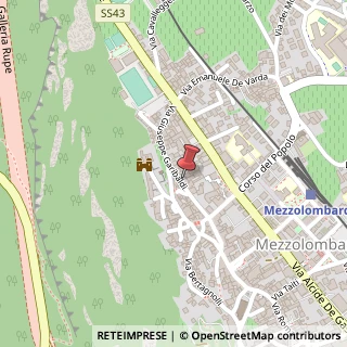 Mappa Via Giuseppe Garibaldi, 20, 38017 Mezzolombardo, Trento (Trentino-Alto Adige)