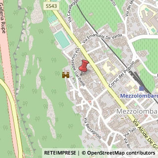 Mappa Via A. Degasperi, 18, 38017 Mezzolombardo, Trento (Trentino-Alto Adige)