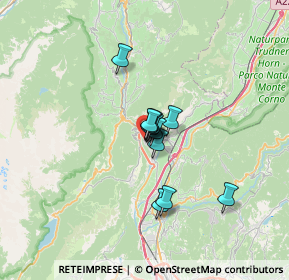 Mappa Via Giuseppe Garibaldi, 38017 Mezzolombardo TN, Italia (3.56583)