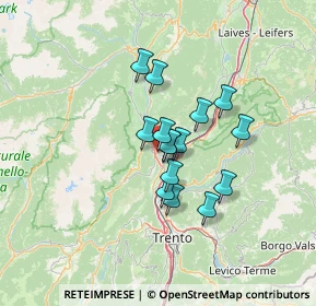 Mappa Via Giuseppe Garibaldi, 38017 Mezzolombardo TN, Italia (9.146)