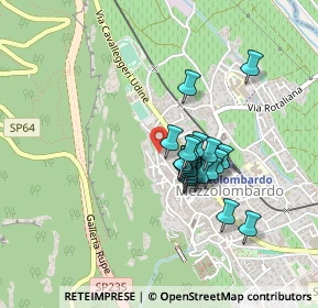 Mappa Via Giuseppe Garibaldi, 38017 Mezzolombardo TN, Italia (0.3185)