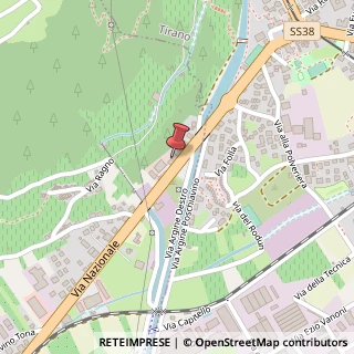 Mappa Via Nazionale, 156, 23030 Villa di Tirano, Sondrio (Lombardia)