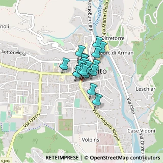 Mappa Via I Maggio, 33017 Tarcento UD, Italia (0.177)
