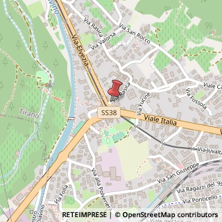 Mappa Piazza Della Basilica, 50, 23037 Tirano, Sondrio (Lombardia)